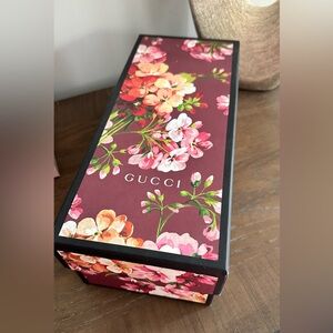 Gucci Burgundy Floral Decorative Box